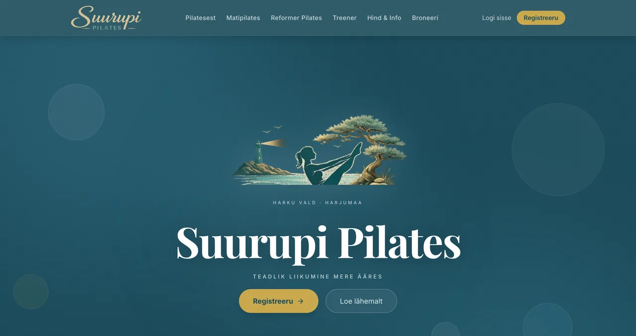 Pilates Studio Booking Site
